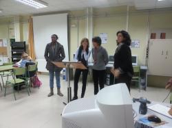 Raven, Lydia, Mª José y Ana