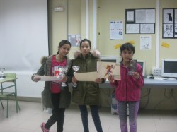 Fátima Amellah, Ilham Oualkaid y Hassana Afkir.